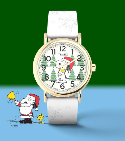 Timex X Holiday Peanuts Weekender TW2W24100